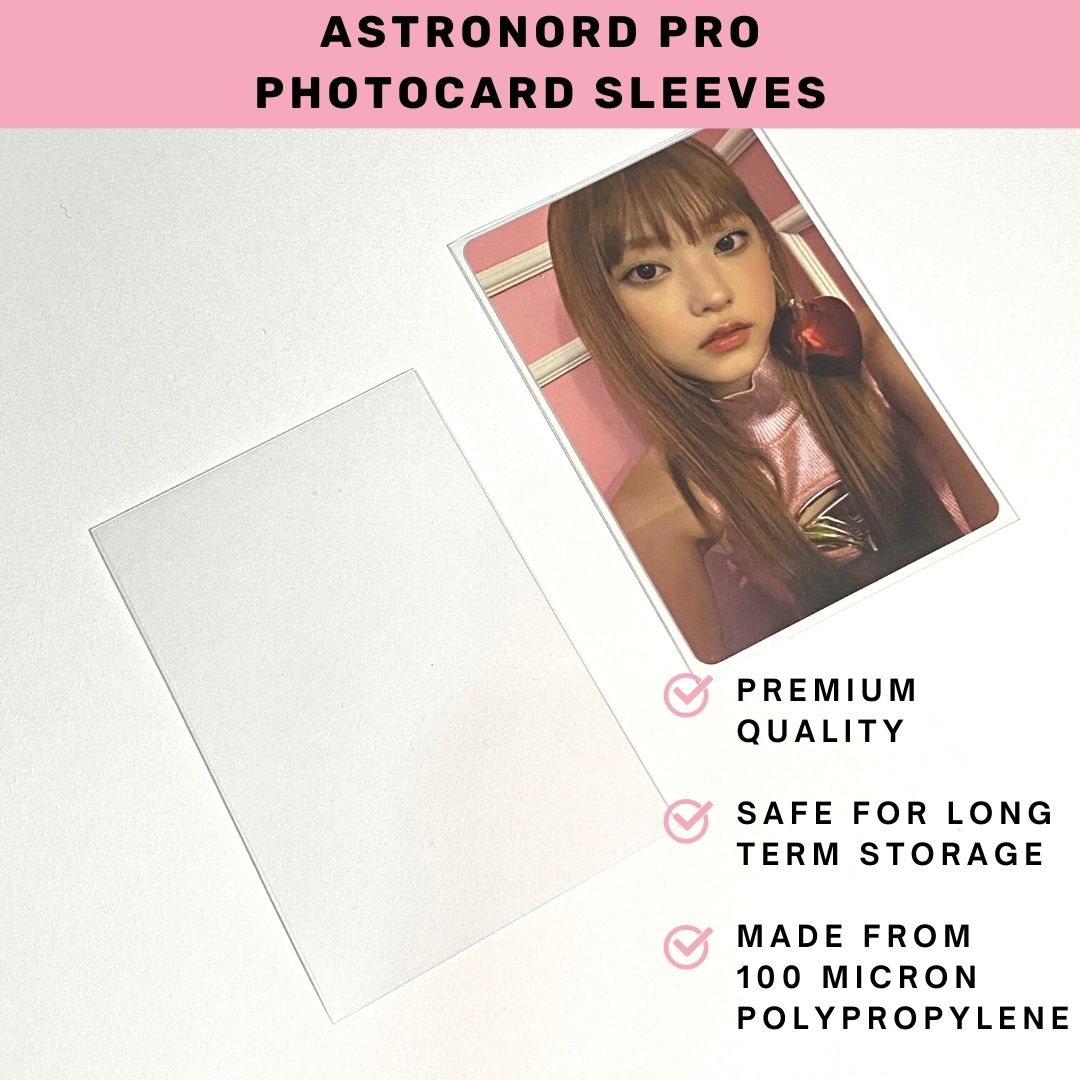 ASTRONORD PRO PHOTOCARD SLEEVES 58x88mm