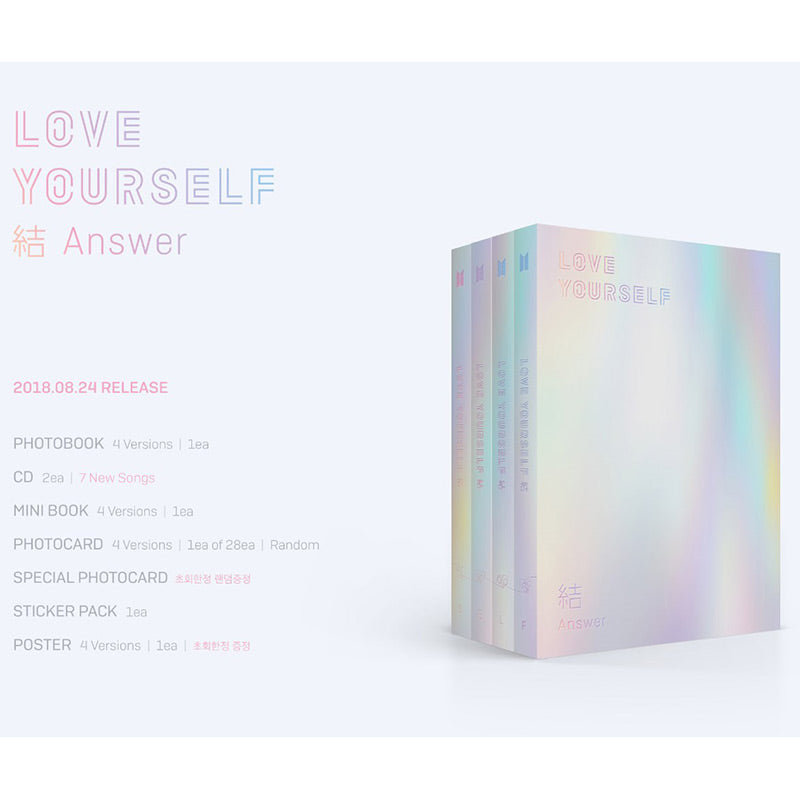 BTS - LOVE YOURSELF 結 Answer – ASTRONORD
