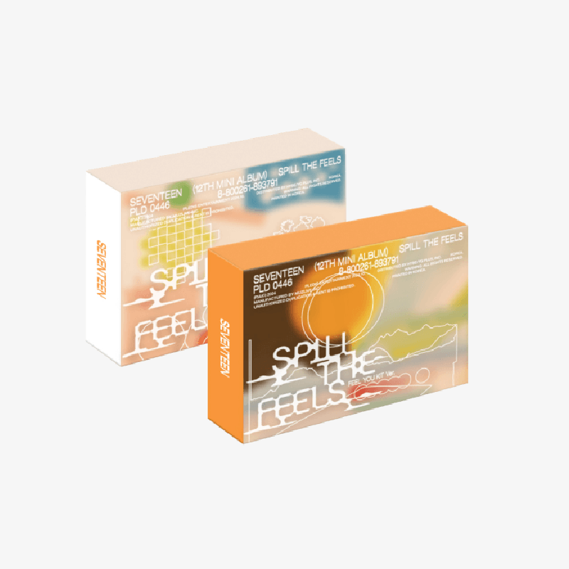 SEVENTEEN - 12Th Mini Album 'SPILL THE FEELS' KIT Ver. – ASTRONORD SEVENTEEN - 12Th Mini Album 'SPILL THE FEELS' KIT Ver. – ASTRONORD