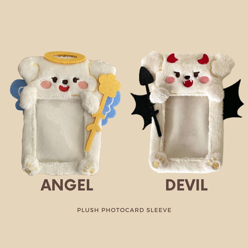 Angel&Devil Plush Photocard Holder