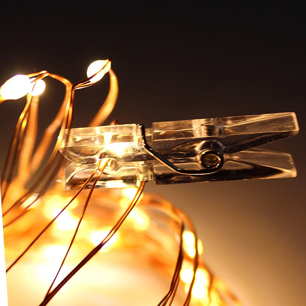 Individual String Light Clips Photo Clip String Lights (5M/10M) – ASTRONORD