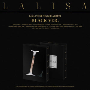 LISA FIRST SINGLE ALBUM LALISA