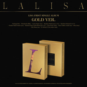 LISA FIRST SINGLE ALBUM LALISA