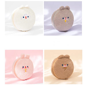 Rabbit/Bear Plush Cosmetic Bag