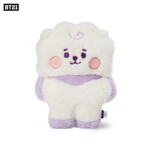 [Official] BT21 BABY "PURPLE HEART EDITION" FLAT FUR STANDING DOLL