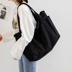Simple Zipper Tote Bag