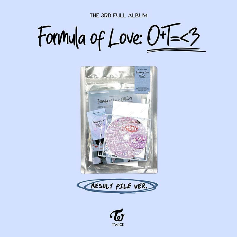 TWICE - Full Album Vol.3 [Formula of Love: O+T=<3] (Result file Ver.)